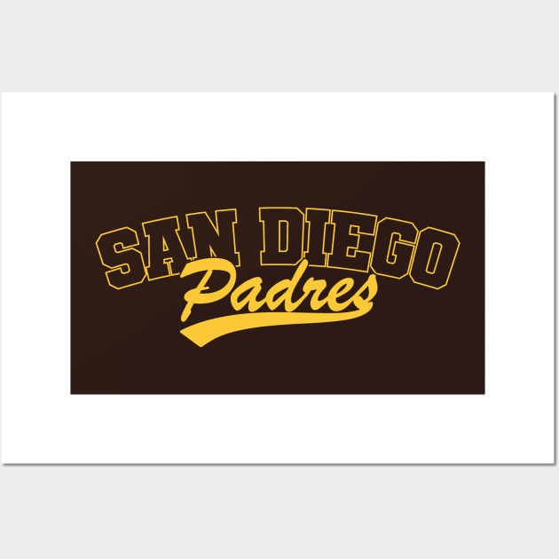 San Diego Padres Wall Art by Nagorniak